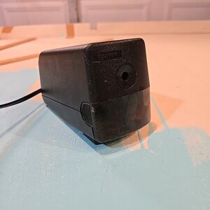 VTG Boston Powerhouse Model 19A Electric Pencil Sharpener Blk Heavy Duty USA 90s